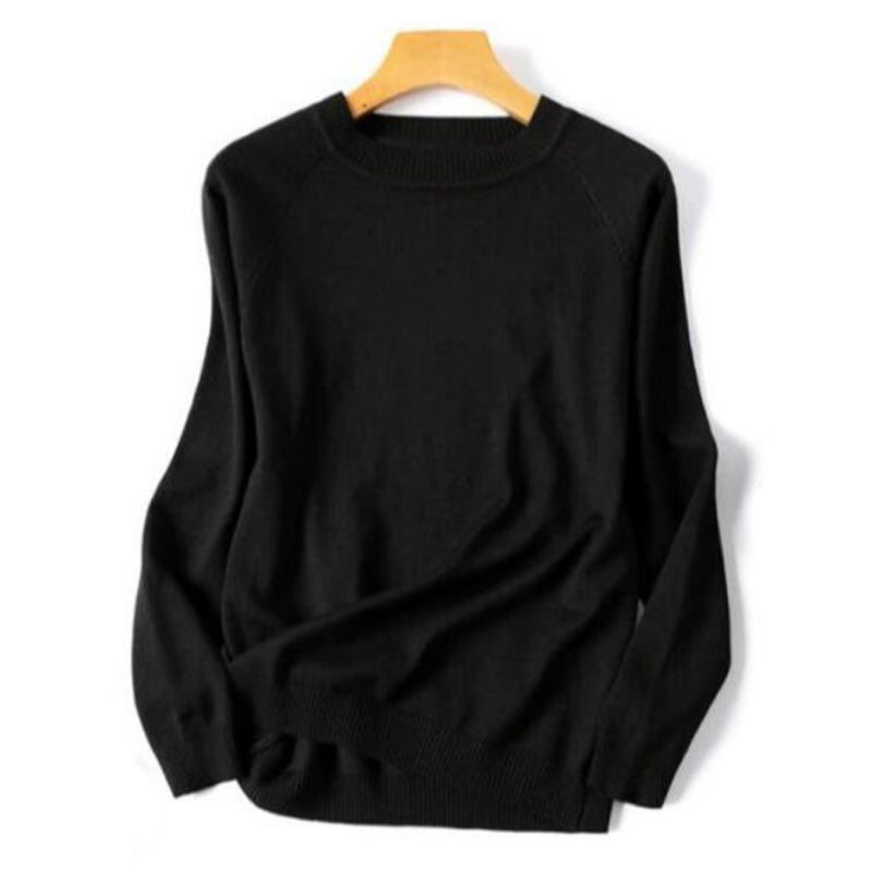 Winter Fashion Striped Pattern Knitted Long Sleeve Pullover Sweaters 10