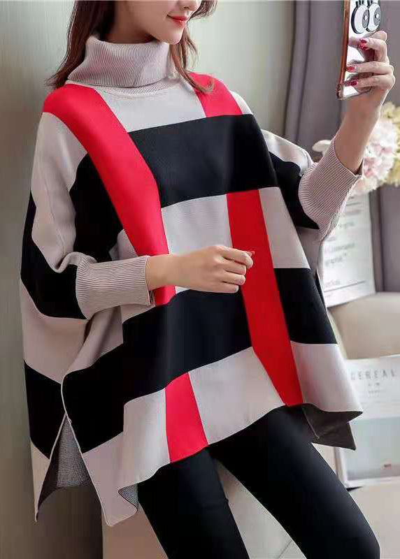 Women's Blouse Striped Loose-fitting Cotton - 1