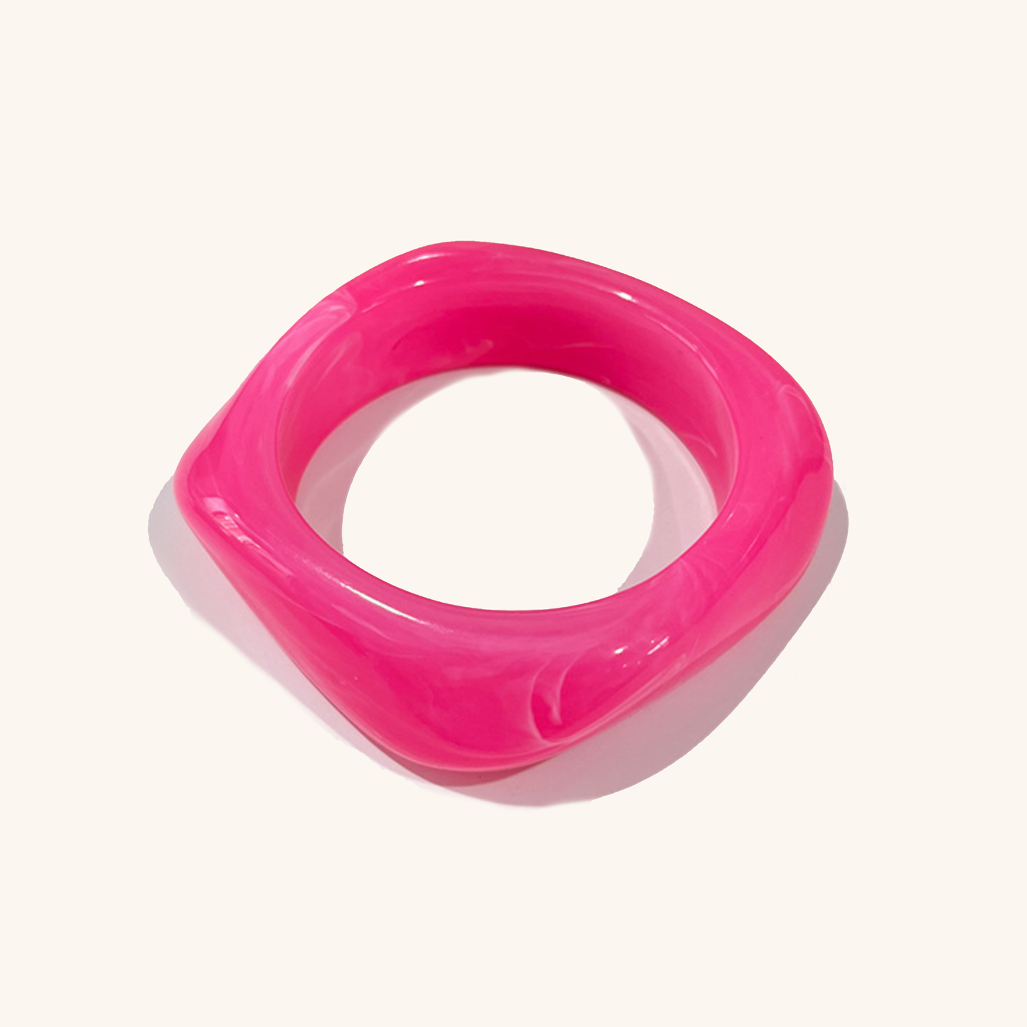 Women's Bangle Purple Luxe-Grade Acrylic 15