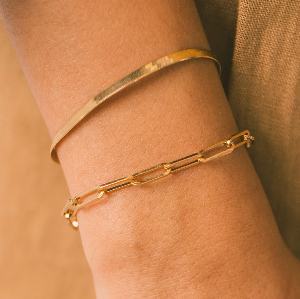 Women's Bracelet Gold Stainless Steel 1