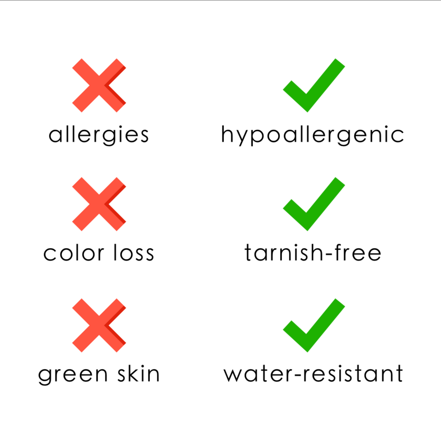 Women's Bracelet Gold Stainless Steel 18k Waterproof 6