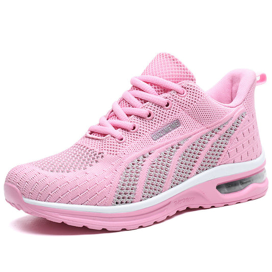 Women's Breathable Mesh Sneakers with Cushioned Sole and Air Cushion Support for Walking and Everyday Use 1