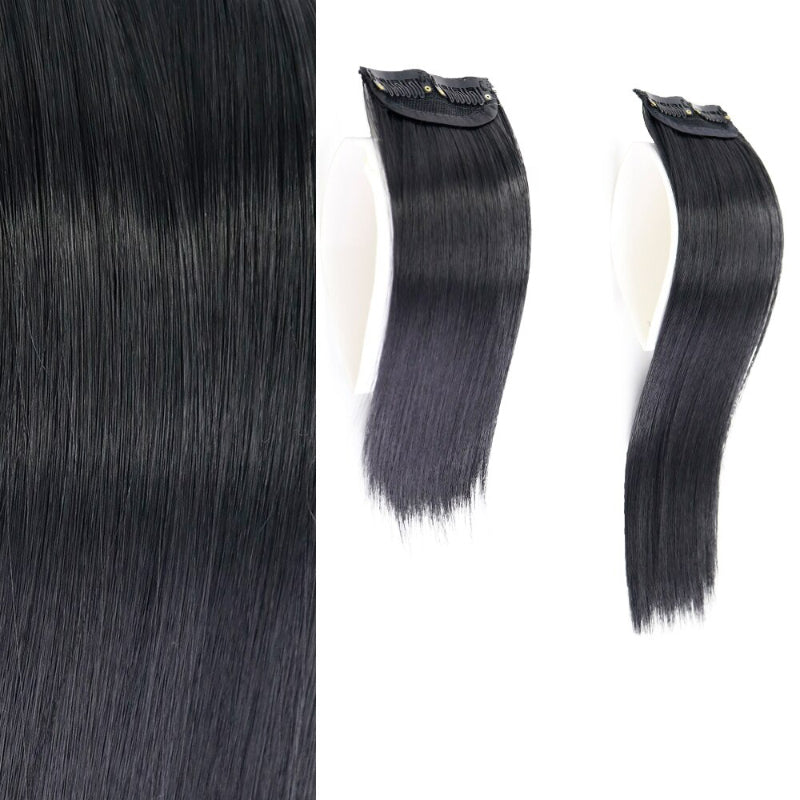 Women's Clip-In Hair Extensions Brown High-Temperature Fiber 0