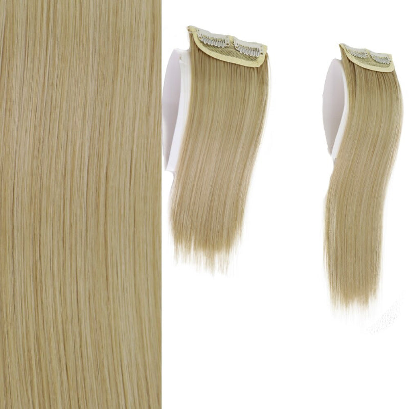 Women's Clip-In Hair Extensions Brown High-Temperature Fiber 11