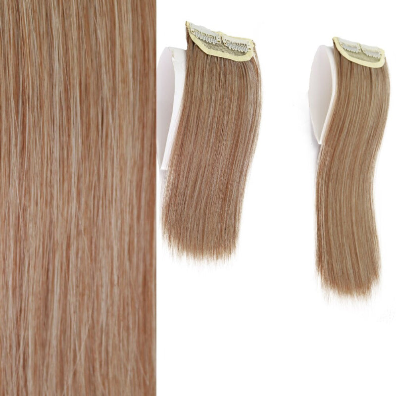 Women's Clip-In Hair Extensions Brown High-Temperature Fiber 12