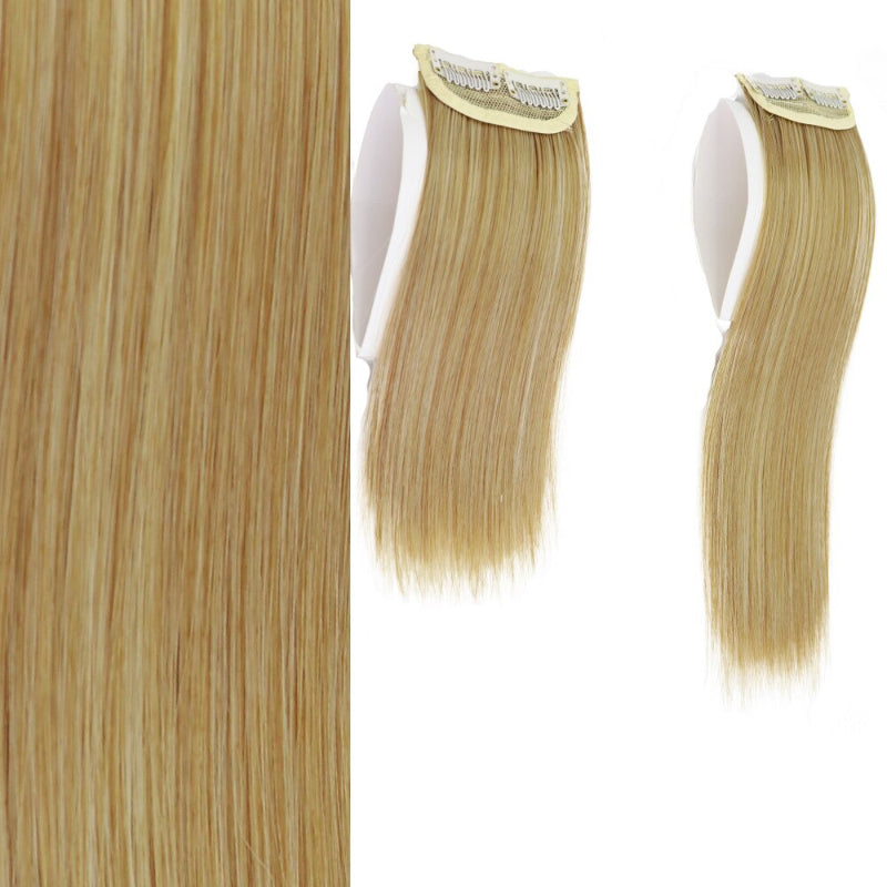 Women's Clip-In Hair Extensions Brown High-Temperature Fiber 15