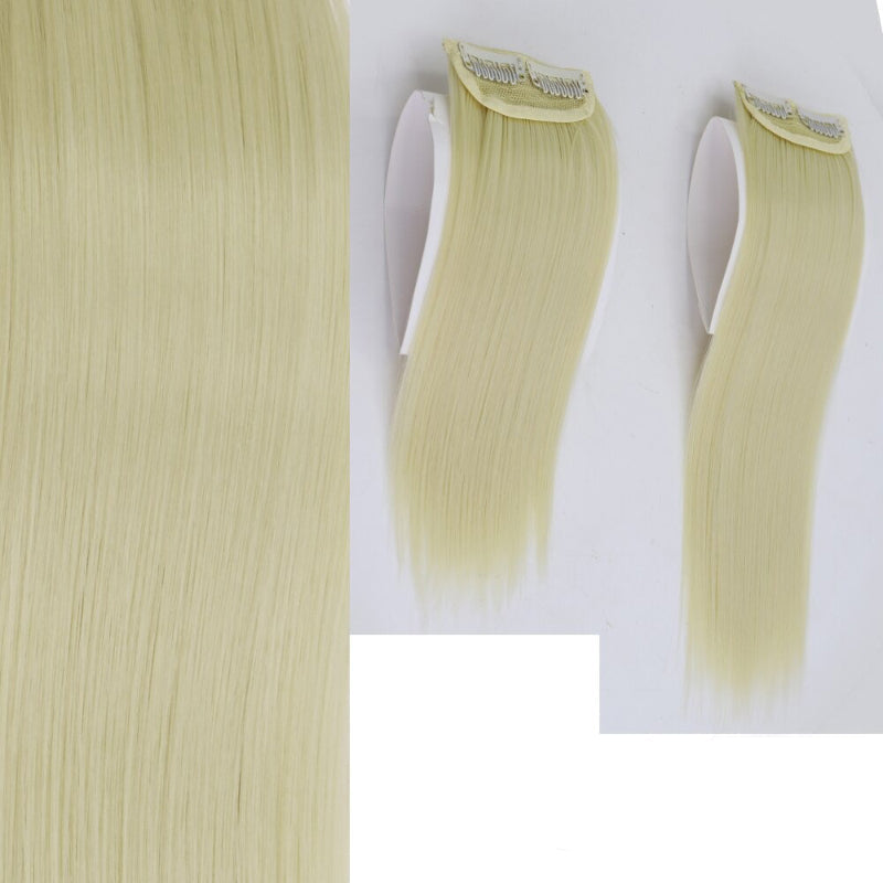 Women's Clip-In Hair Extensions Brown High-Temperature Fiber 20