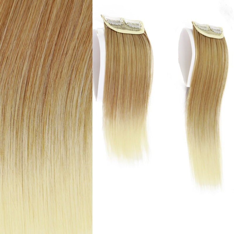 Women's Clip-In Hair Extensions Brown High-Temperature Fiber 21