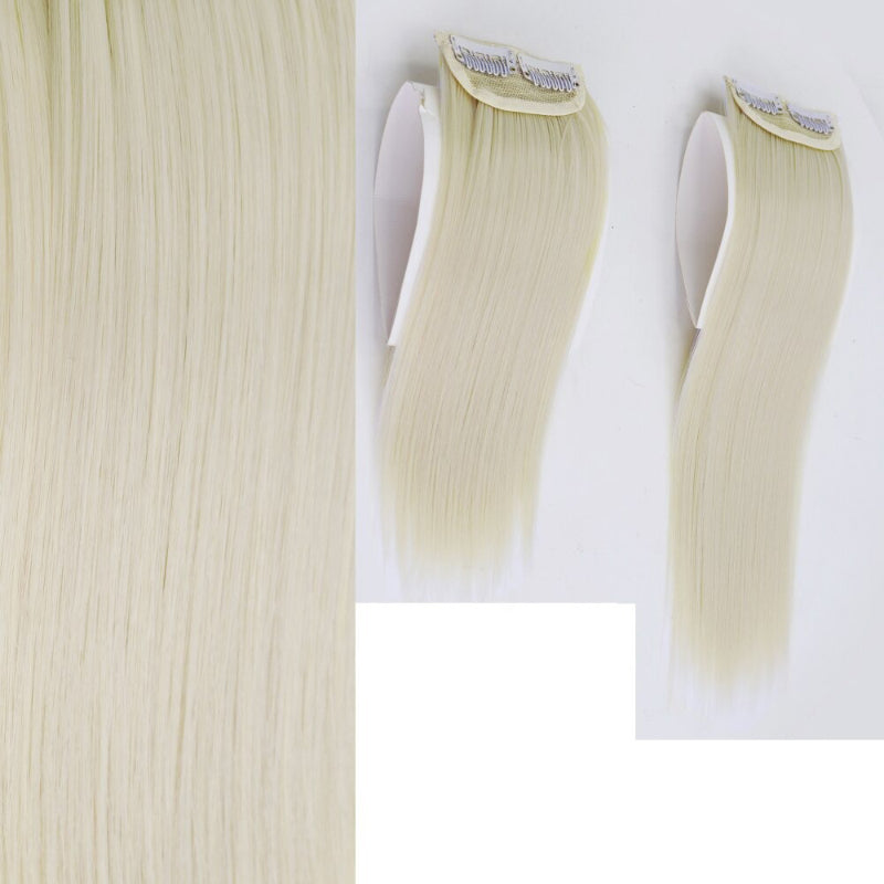 Women's Clip-In Hair Extensions Brown High-Temperature Fiber 23