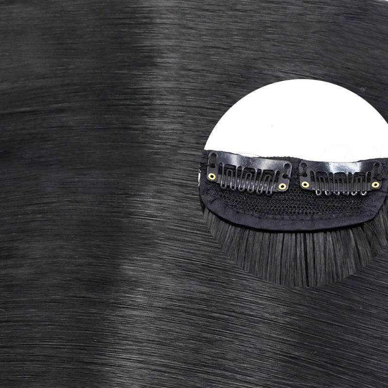 Women's Clip-In Hair Extensions Brown High-Temperature Fiber 5