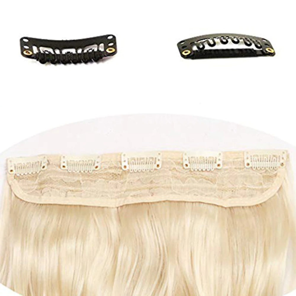 Women's Clip-In Hair Extensions Long Straight Curly High-Temperature Fiber 4