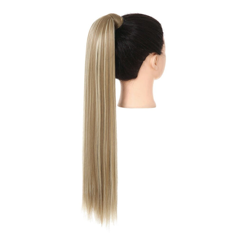 Women's Clip-In Ponytail Extension Brown High-Temperature Fiber 11