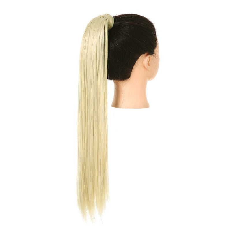 Women's Clip-In Ponytail Extension Brown High-Temperature Fiber 26