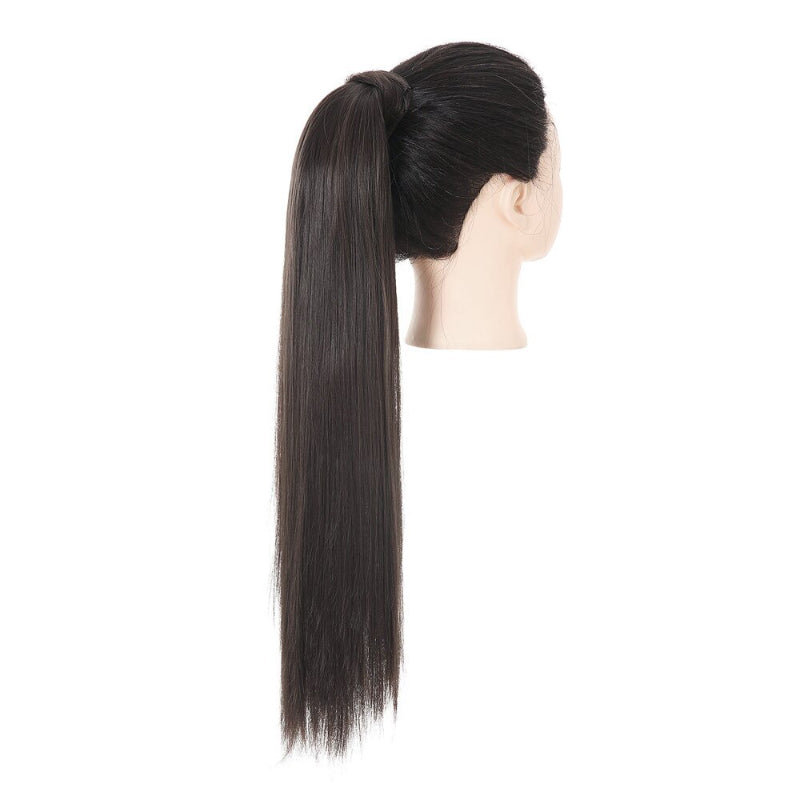 Women's Clip-In Ponytail Extension Brown High-Temperature Fiber 6