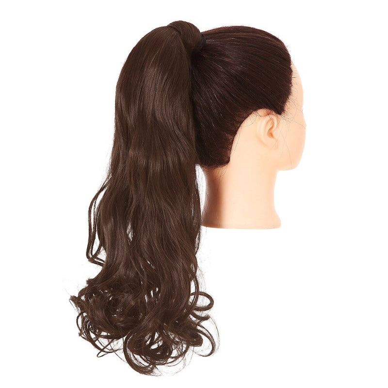 Women's Clip-In Ponytail Extension Curly High-Temperature Fiber 20in 27