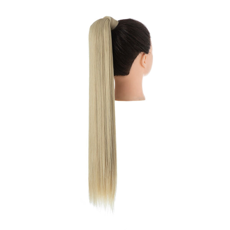 Women's Clip-In Ponytail Extension Kinky Curly 22 Inch High-Temperature Fiber 42