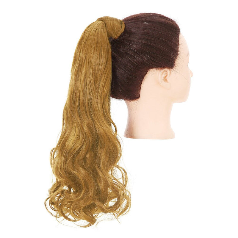 Women's Clip-In Ponytail Extension Kinky Curly 22 Inch High-Temperature Fiber 56