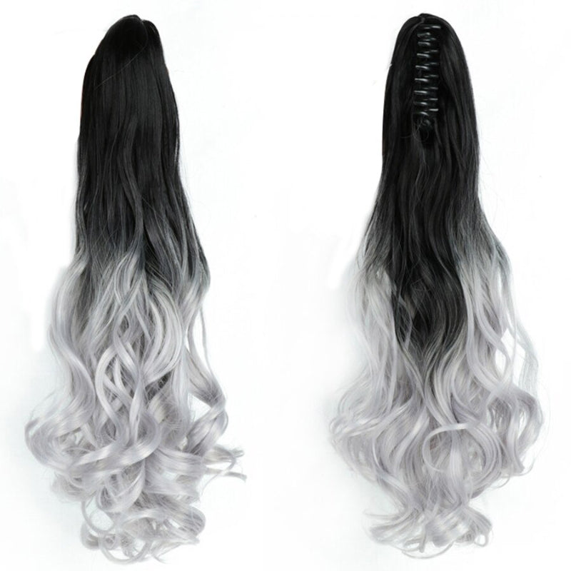 Women's Clip-in Hair Extension Long Wavy Ponytail High-Temperature Fiber 30