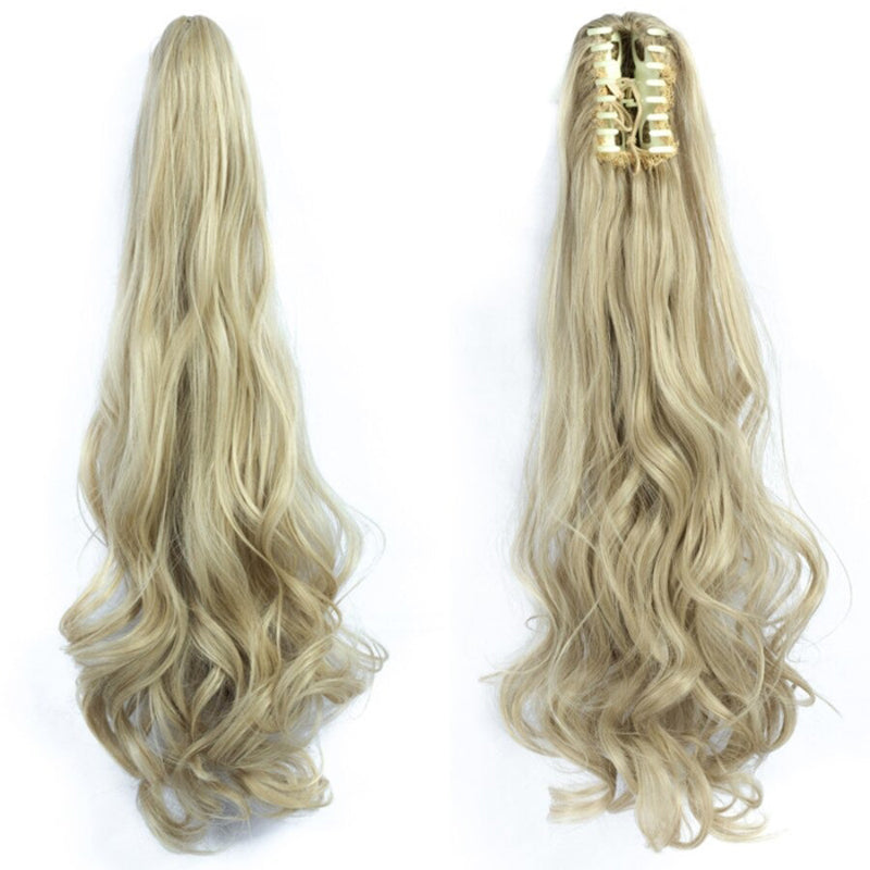 Women's Clip-in Hair Extension Long Wavy Ponytail High-Temperature Fiber 46