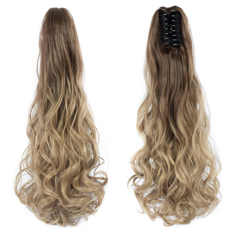Women's Clip-in Hair Extension Long Wavy Ponytail High-Temperature Fiber 54
