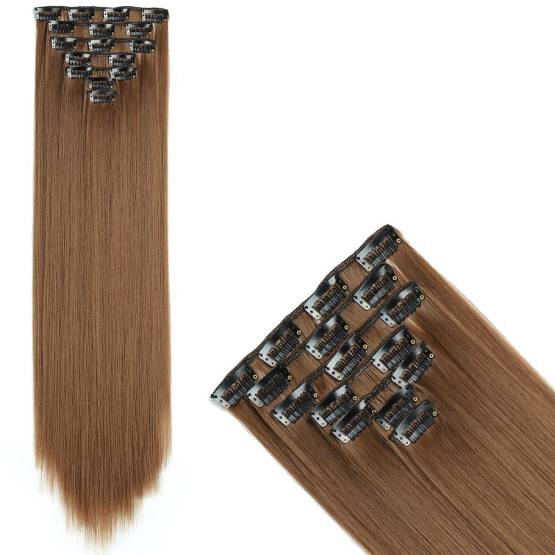 Women's Curly Hair Extensions 22 Inch High-Temperature Fiber 14