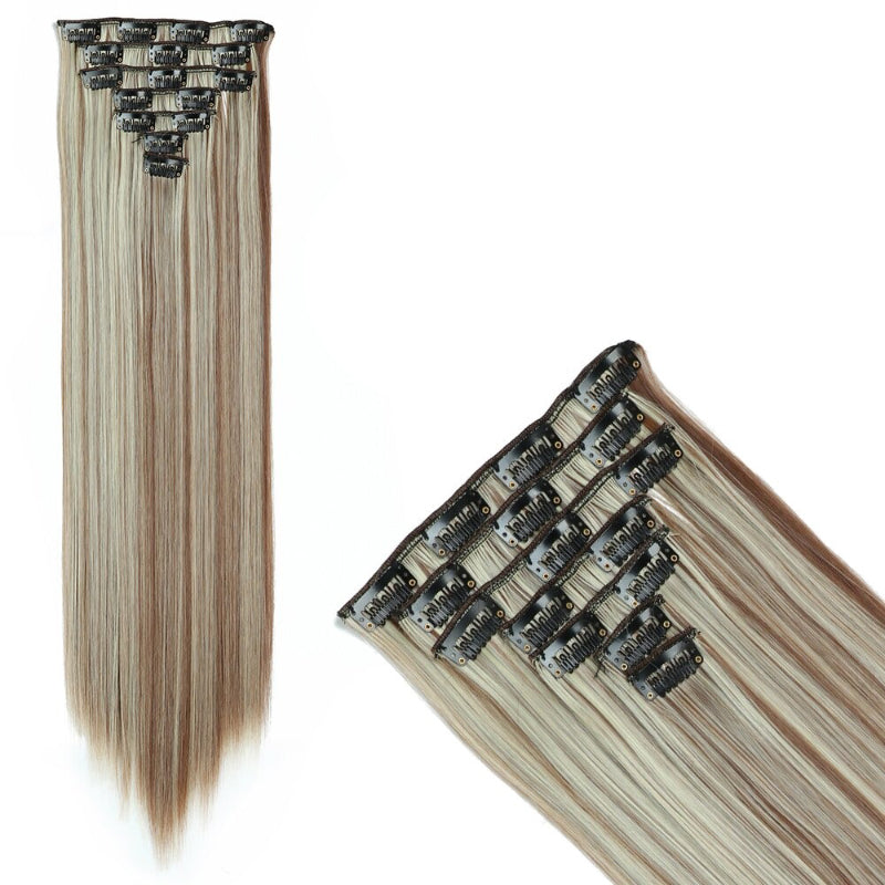 Women's Curly Hair Extensions 22 Inch High-Temperature Fiber 18