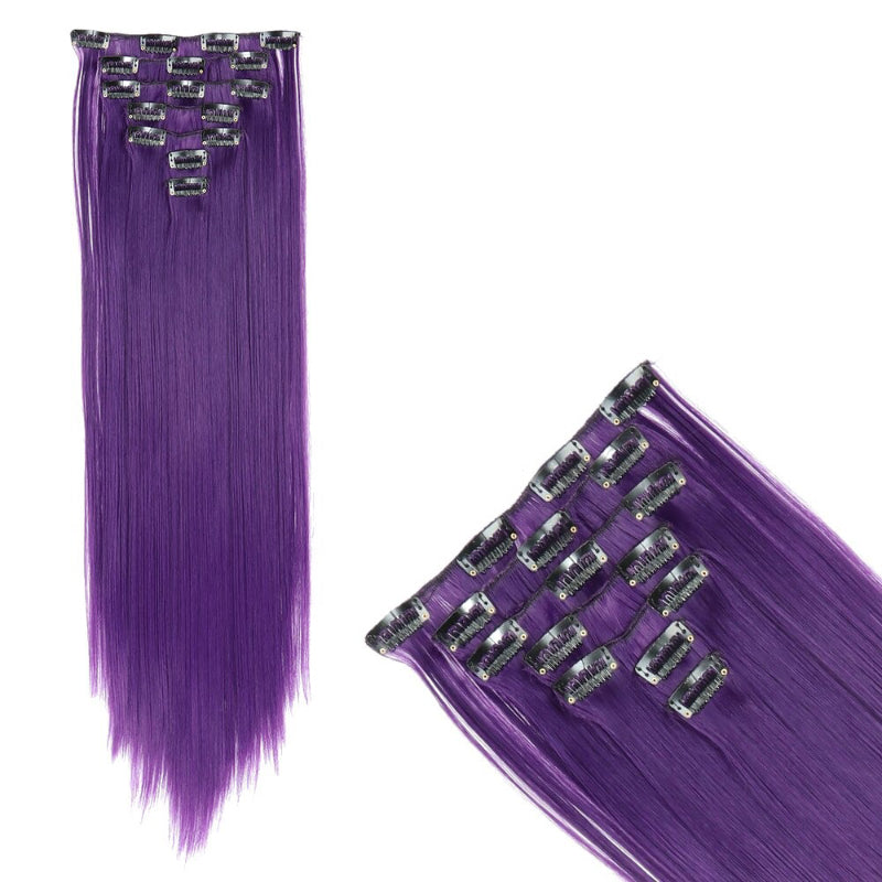 Women's Curly Hair Extensions 22 Inch High-Temperature Fiber 19
