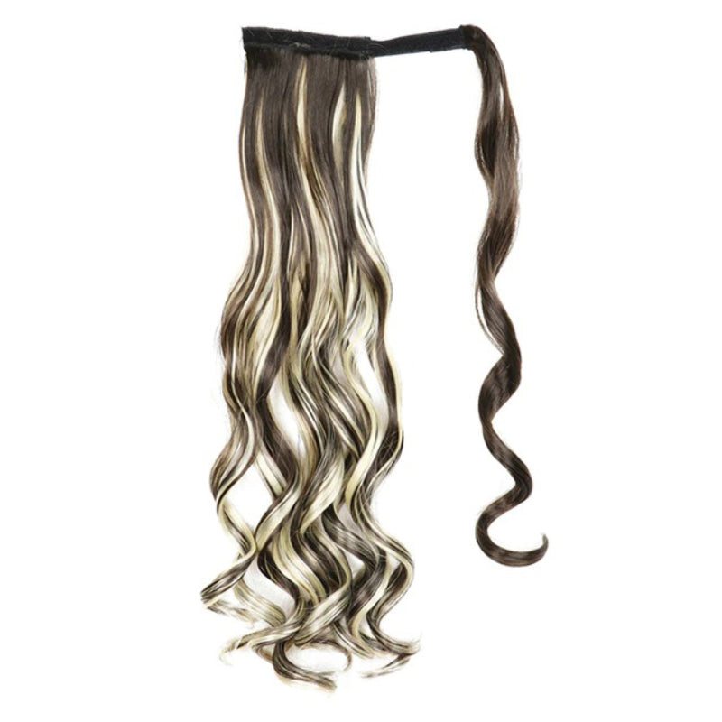 Women's Curly Hair Extensions 22 Inch High-Temperature Fiber 21