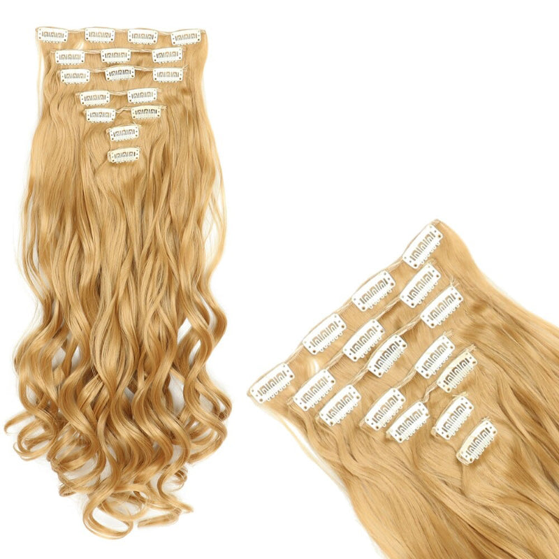 Women's Curly Hair Extensions 22 Inch High-Temperature Fiber 21