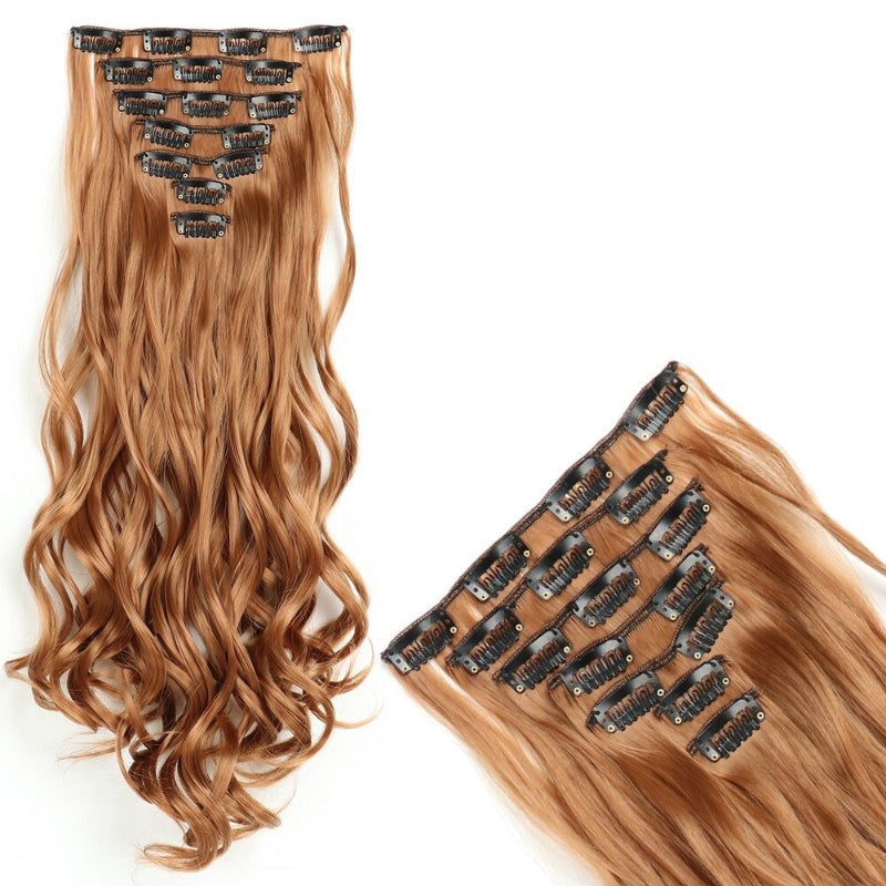Women's Curly Hair Extensions 22 Inch High-Temperature Fiber 22