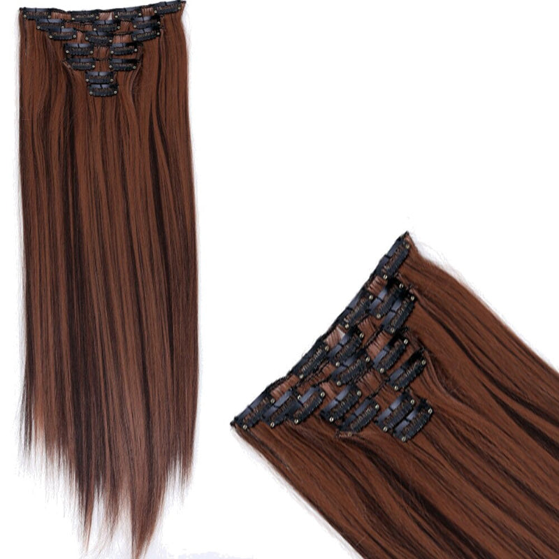 Women's Curly Hair Extensions 22 Inch High-Temperature Fiber 24