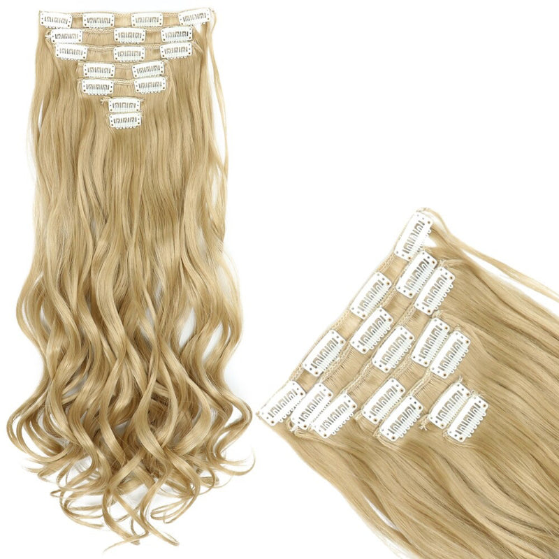 Women's Curly Hair Extensions 22 Inch High-Temperature Fiber 28