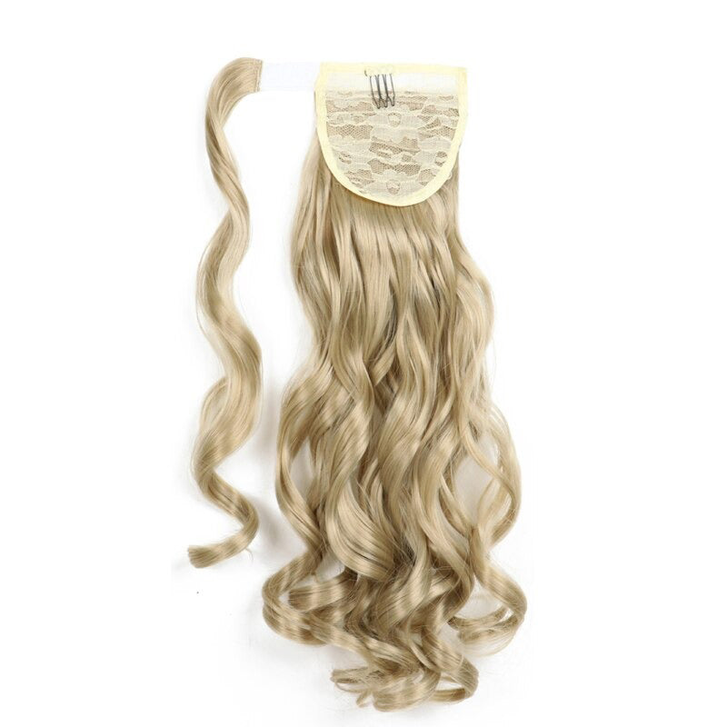 Women's Curly Hair Extensions 22 Inch High-Temperature Fiber 33