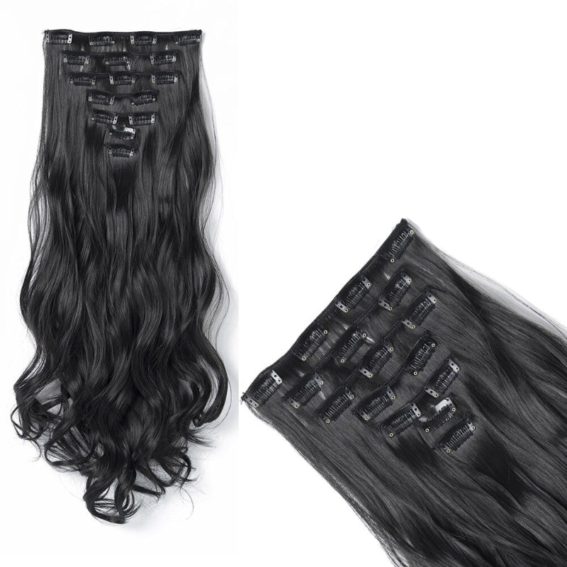 Women's Curly Hair Extensions 22 Inch High-Temperature Fiber 41