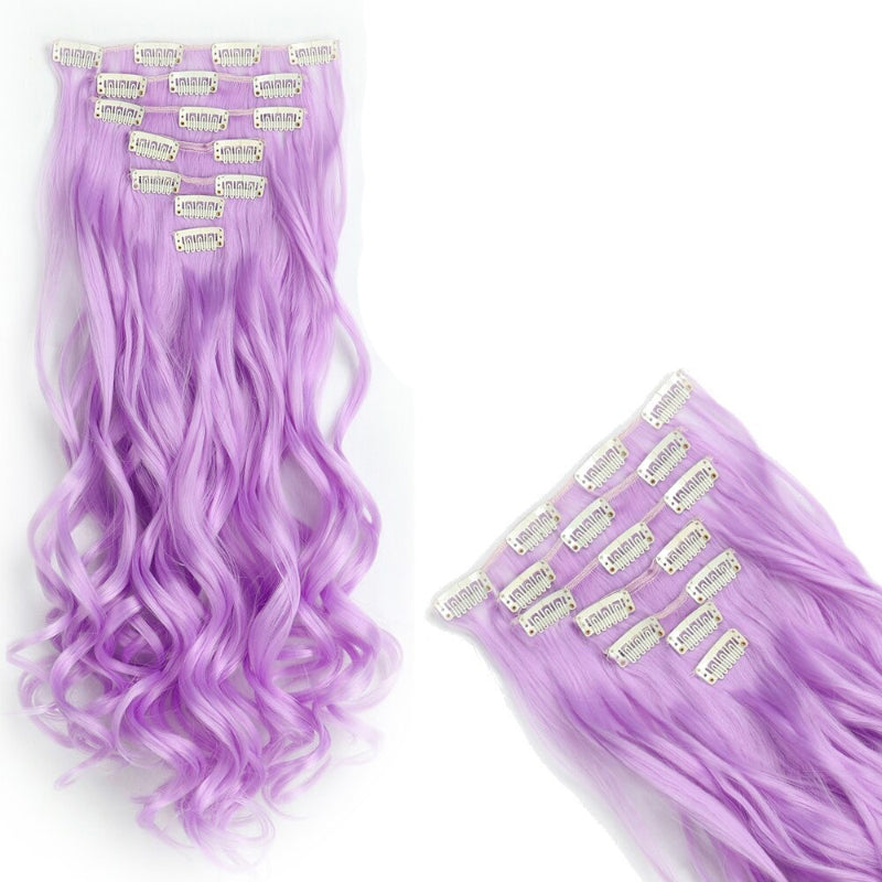 Women's Curly Hair Extensions 22 Inch High-Temperature Fiber 42