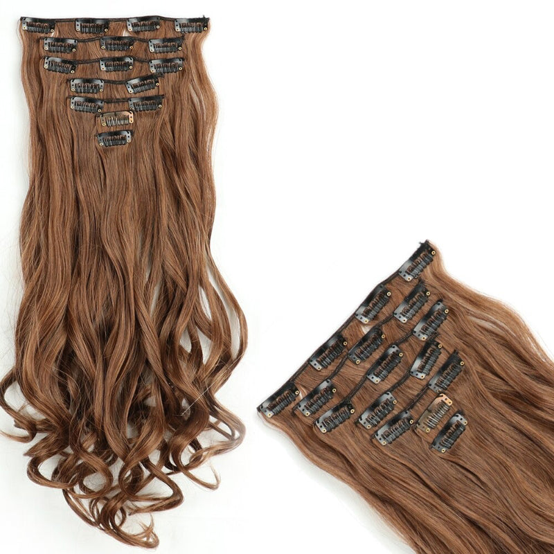 Women's Curly Hair Extensions 22 Inch High-Temperature Fiber 50