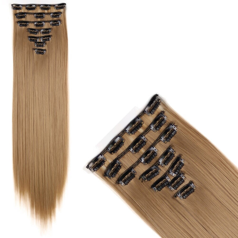 Women's Curly Hair Extensions 22 Inch High-Temperature Fiber 52