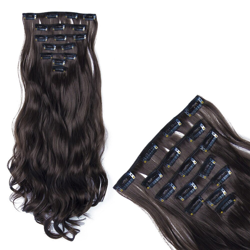 Women's Curly Hair Extensions 22 Inch High-Temperature Fiber 53