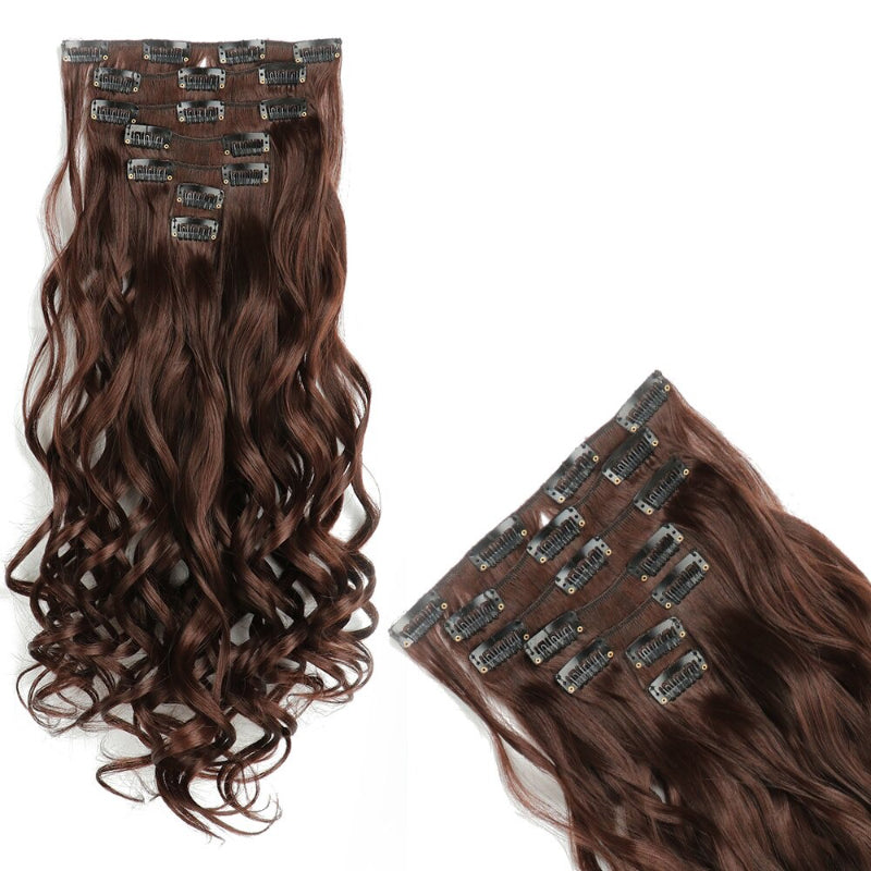Women's Curly Hair Extensions 22 Inch High-Temperature Fiber 58