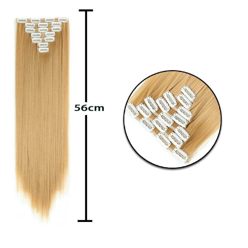 Women's Curly Hair Extensions 22 Inch High-Temperature Fiber 5