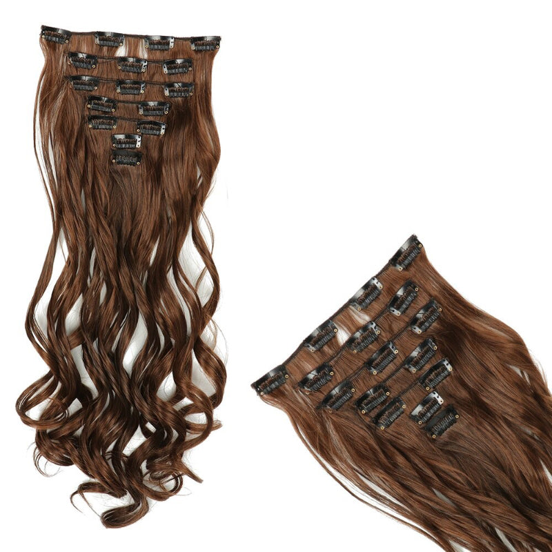 Women's Curly Hair Extensions 22 Inch High-Temperature Fiber 61