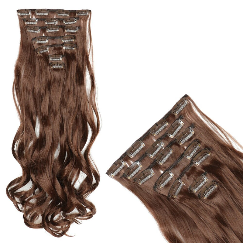 Women's Curly Hair Extensions 22 Inch High-Temperature Fiber 66