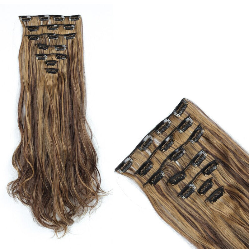 Women's Curly Hair Extensions 22 Inch High-Temperature Fiber 69