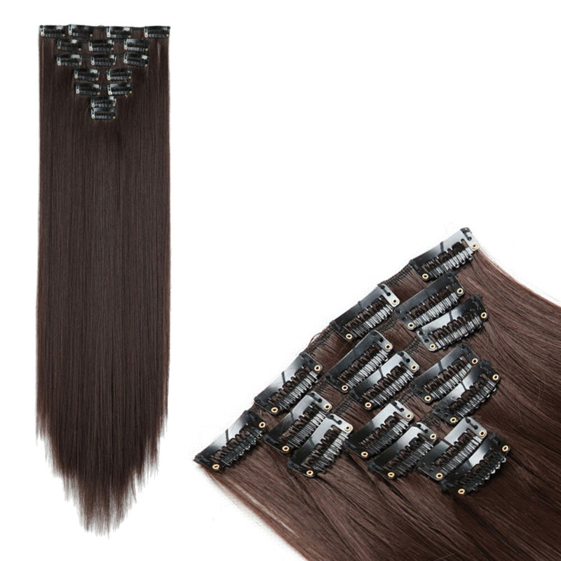 Women's Curly Hair Extensions 22 Inch High-Temperature Fiber 7