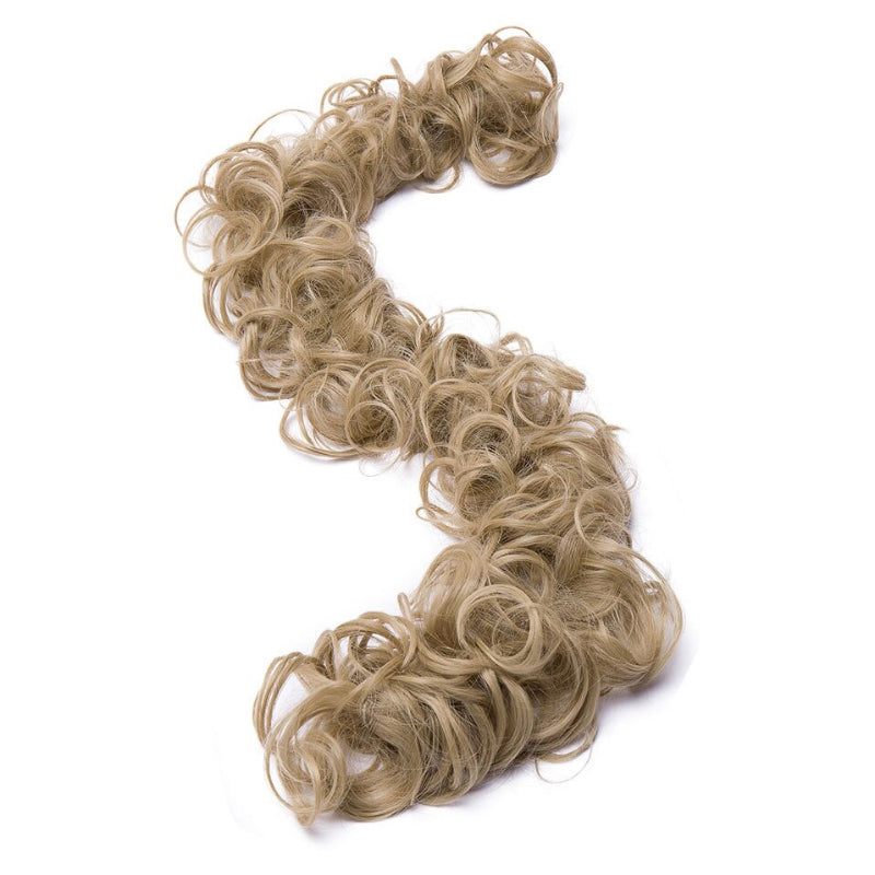 Women's Curly Hair Extensions Brown High-Temperature Fiber 10