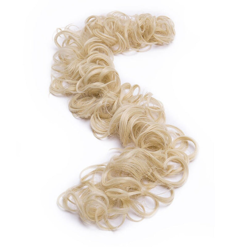 Women's Curly Hair Extensions Brown High-Temperature Fiber 14