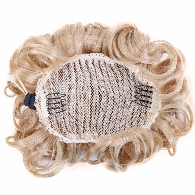 Women's Curly Wig Brown High-Temperature Fiber 5