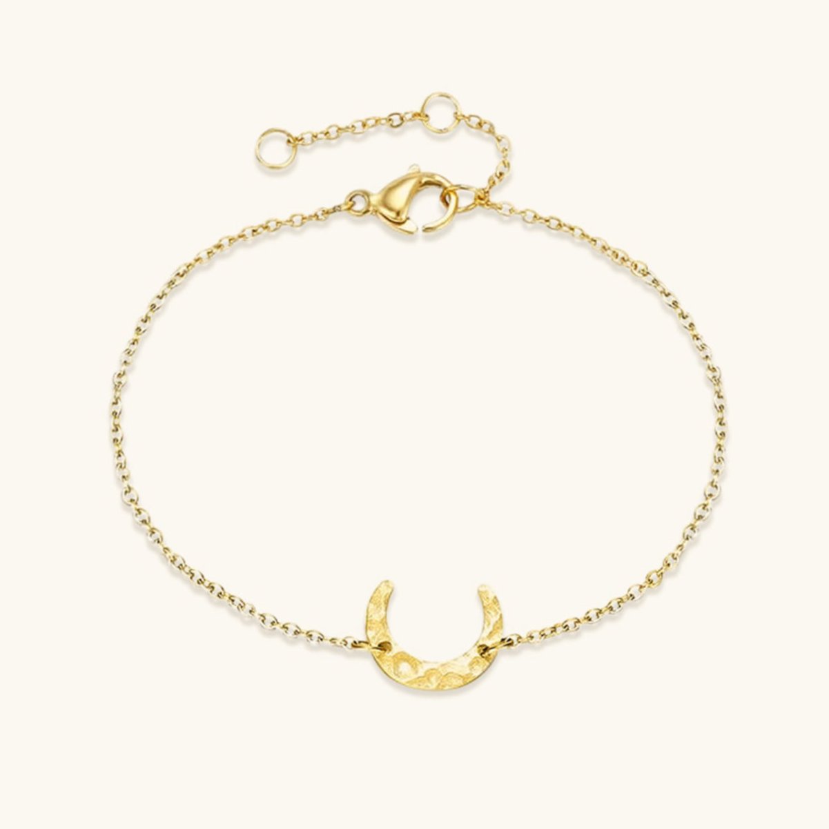 Women's Gold Bracelet Stainless Steel-Plated 14k Gold 0