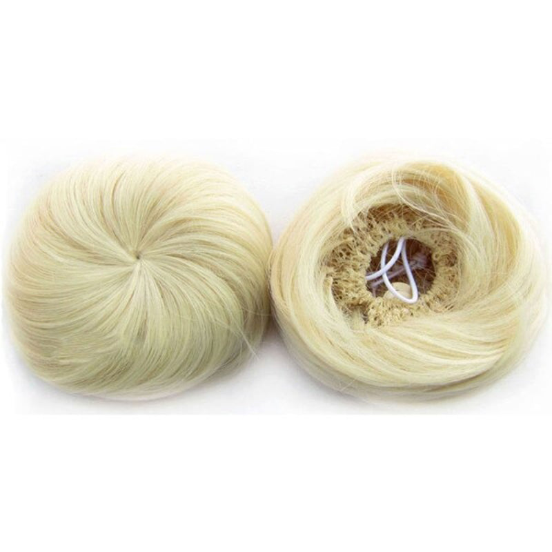 Women's Hair Bun Extension Brown High-Temperature Fiber 11