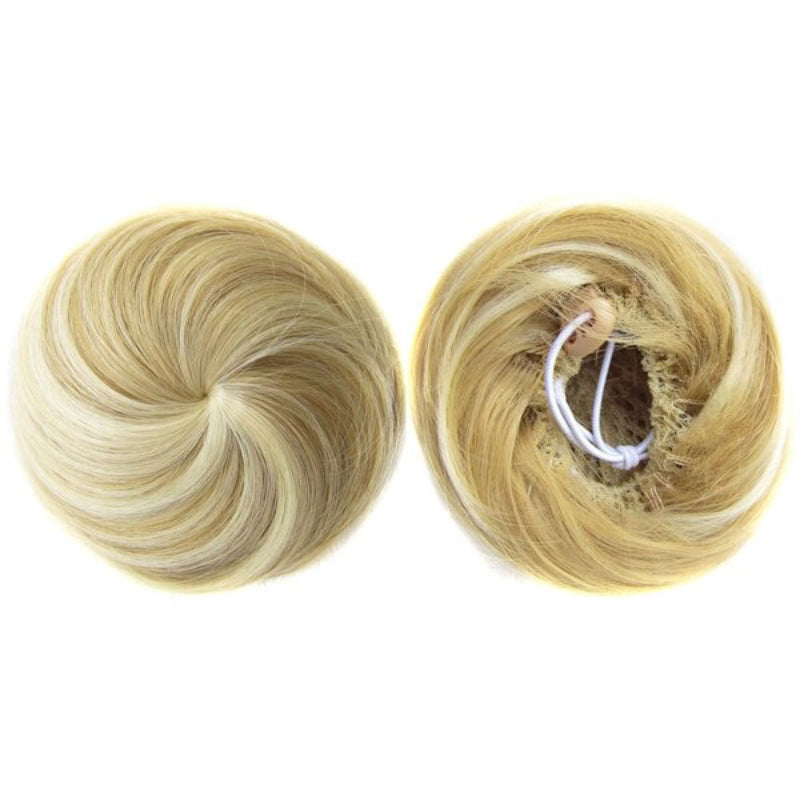 Women's Hair Bun Extension Brown High-Temperature Fiber 14